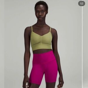 Lululemon Nulu Front-Gather Yoga Bra Size 6